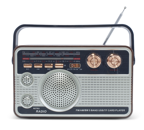 Radio FM model RETRO portabil Q FM01 Bluetooth USB AUX 